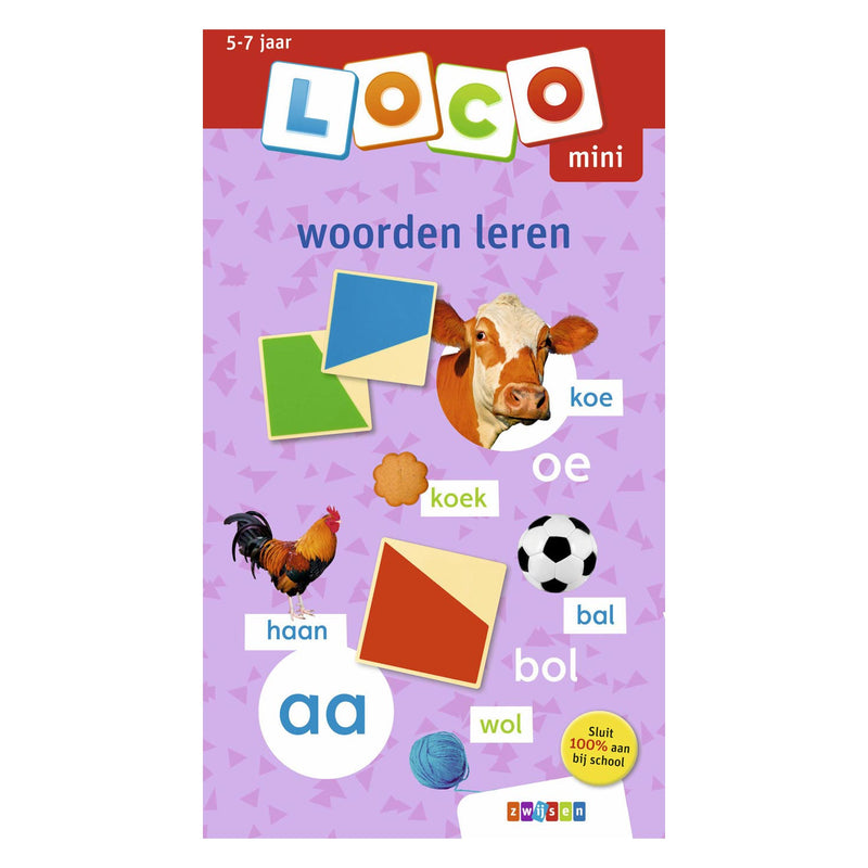 Load image into Gallery viewer, Wpg uitgevers mini loco woorden leren (5-7 jaar)
