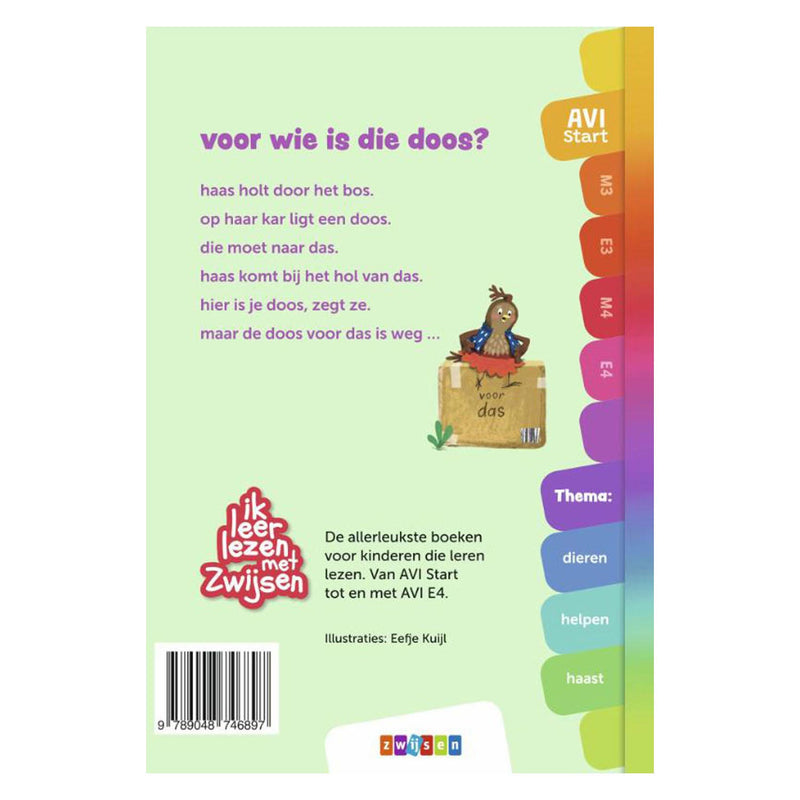 Load image into Gallery viewer, Wpg uitgevers ik leer lezen - voor wie is die doos? (avi-start)
