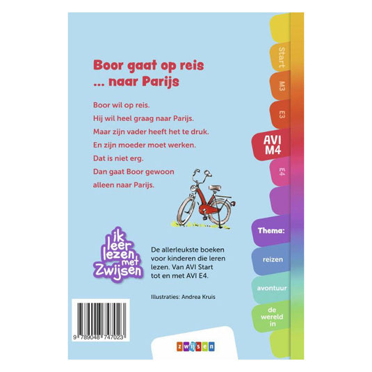 Wpg uitgevers ik leer lezen - boor gaat op reis... naar parijs (avi-m4)