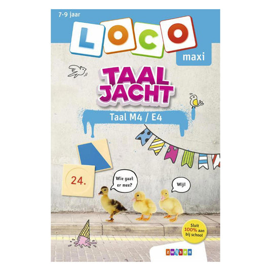 Wpg uitgevers maxi loco taaljacht taal m4 e4
