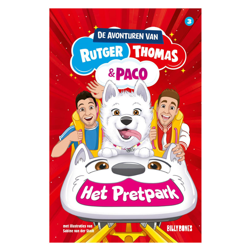 Load image into Gallery viewer, Centraal boekhuis de avonturen van rutger, thomas en paco 3 - het pretpark
