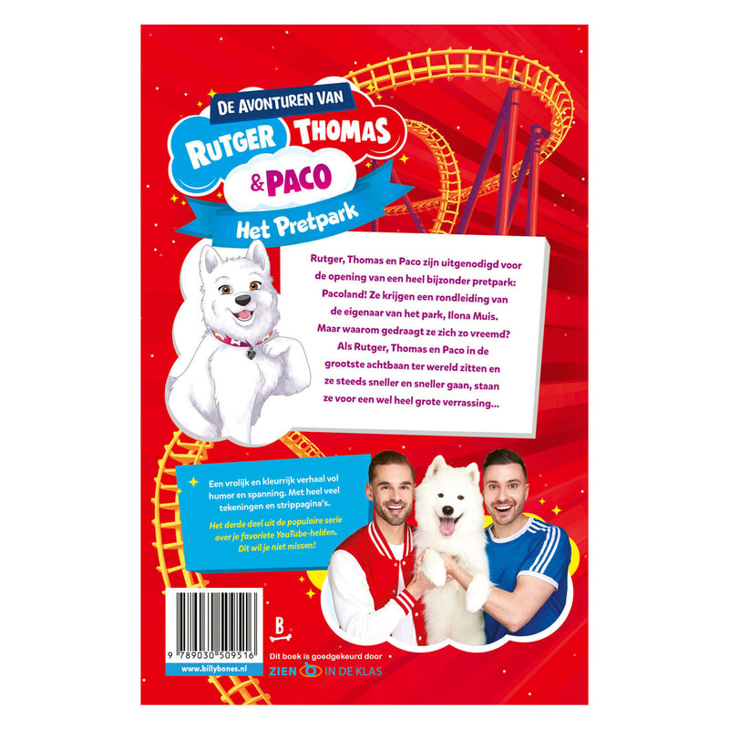 Load image into Gallery viewer, Centraal boekhuis de avonturen van rutger, thomas en paco 3 - het pretpark
