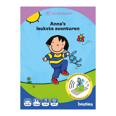 Centraal boekhuis anna's leukste avonturen luisterkaart