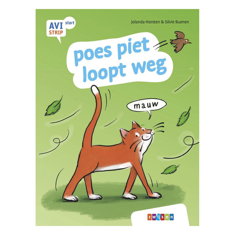 Afbeelding laden in galerijviewer, Wpg uitgevers poes piet loopt weg - avi start stripboek
