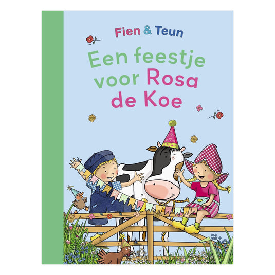 Wpg uitgevers fien teun - een feestje voor rosa de koe - avi e3