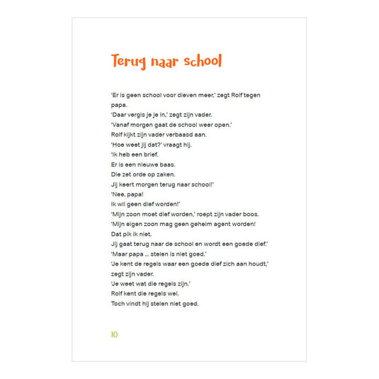 Wpg uitgevers terug naar dievenschool - avi m4