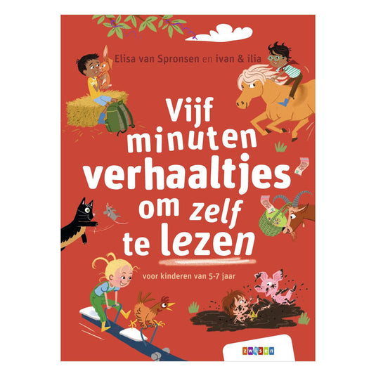 Wpg uitgevers vijf minuten verhaaltjes om zelf te lezen voor kinderen 5-7 - avi start