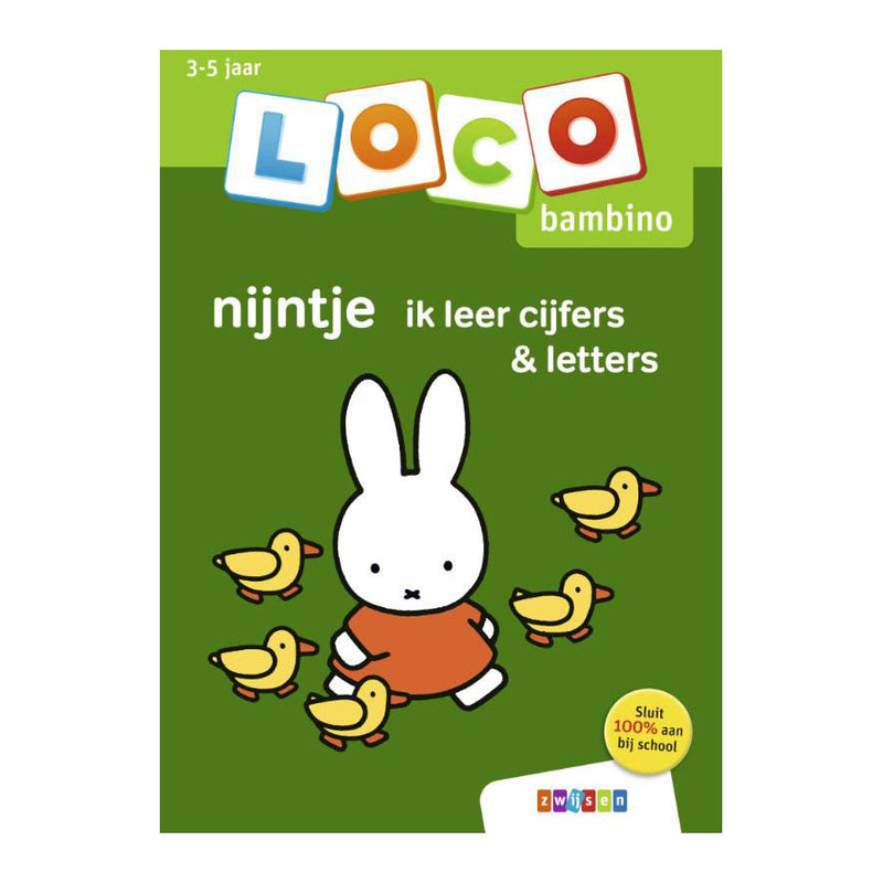 Afbeelding laden in galerijviewer, Wpg uitgevers loco bambino nijntje ik leer cijfers letters
