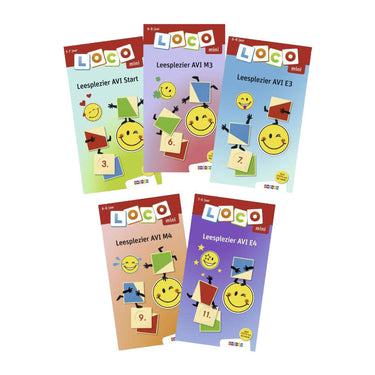 Wpg uitgevers loco mini pakket leesplezier - 5 boekjes