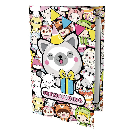 Uitnodigingen - kawaii 6st.