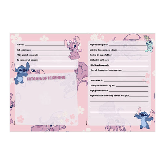 Imagebooks vriendenboek - lilo stitch