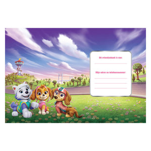 Paw patrol vriendenboek - girl pups nieuw