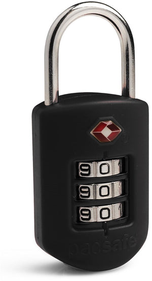 Pacsafe prosafe 1000-tsa kofferslot 3 cijferig-reisslot-bagageslot-usa bagageslot-zwart (black)