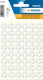 Haza original etiketten 240 stuks 12 mm transparant