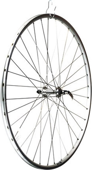 Roland voorwiel 28 inch race zilver uitval rvs spaak velgrem