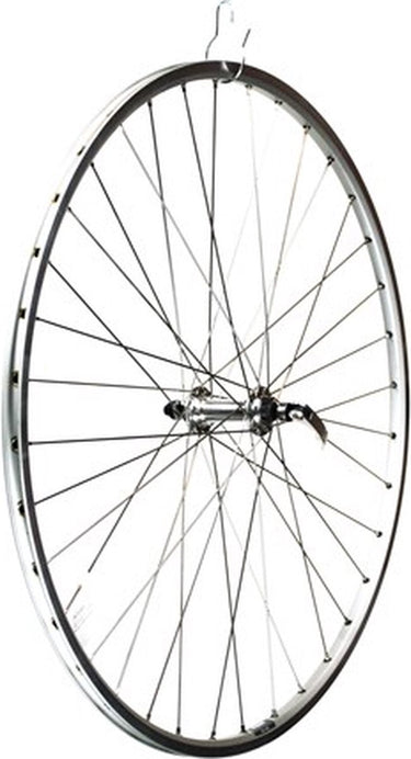 Roland voorwiel 28 inch race zilver uitval rvs spaak velgrem