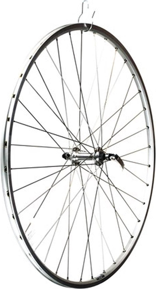 Roland voorwiel 28 inch race zilver uitval rvs spaak velgrem
