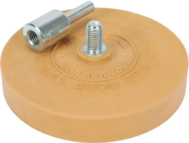 Condor foliegom 8235 eraser disc 90mm incl. adapter