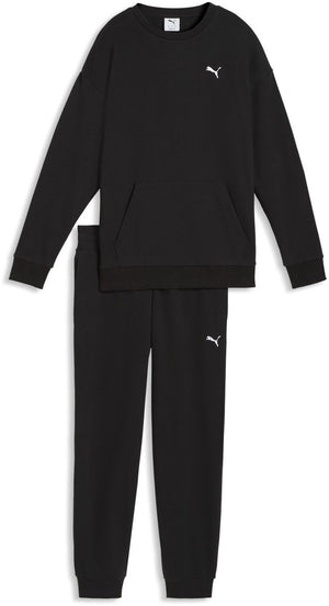 Puma relaxed sweat suit tr cl dames trainingspak - black