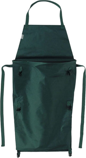 Nature - tuinschort - met opvouwbare zak - 130 x 55cm - groen