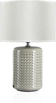 Pauleen led tafellamp go for glow - e27 - max. 20w - woonkamer, slaapkamer eetkamer - beige grijs groen