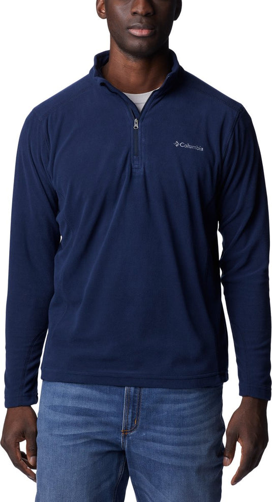 Columbia klamath range™ ii half zip fleecetrui - outdoortrui - fleece trui - heren - maat l - blauw