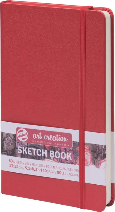 Talens art creation schetsboek rood 13 x 21 cm 140 g 80 vellen