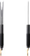 Boretti - barbecue vork - 46,5 cm - anti-slip handvaten - ophangoogjes - barilo - ceramica