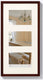 Walther peppers - houten lijst - fotoformaat 3x10x15 cm - walnoot