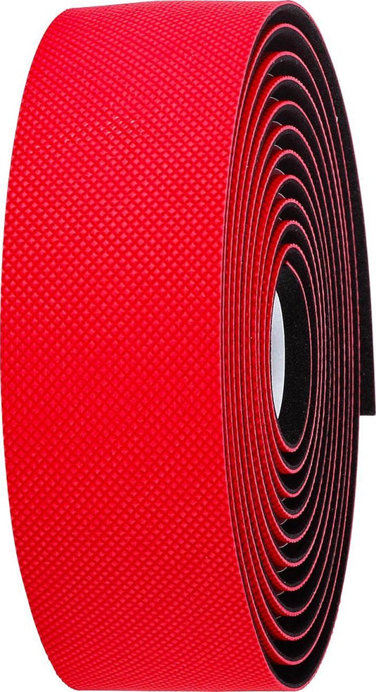 Bbb cycling flexribbon gel stuurtape - extra grip - microfiber - stuurlint racefiets - rood - 200 x 3cm - bht-14