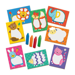 Afbeelding laden in galerijviewer, Ses my first krijtjes dieren | 2 stuks
