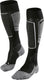 Falke sk4 warm dun wol functioneel materiaal skisokken dames zwart - maat 35-36