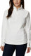 Columbia glacial™ iv 1 2 zip fleece trui - fleecetrui met halve rits - outdoortrui dames - wit - maat m