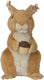 Simba toys plush nicotoy eekhoorn - zachte knuffel van 27 cm - gerecyclede vulling