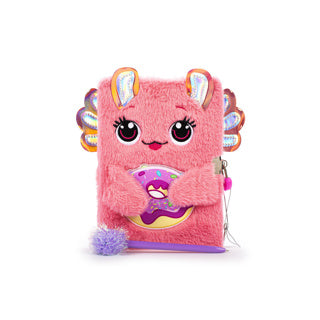 Dream pop fluffy dagboek axelot met pompompen | 6 stuks
