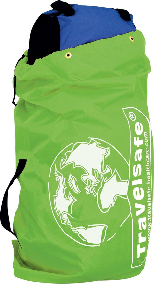 Travelsafe transporthoes backpack 85 liter polyester groen