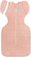 Love to dream ™ babyslaapzak swaddle up™ - inbakeren afbouwen - baby 3-6 maanden - 6-8.5 kg - winter - rose