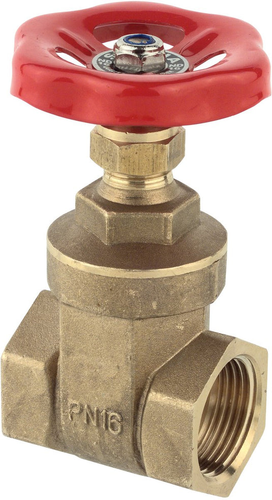 Kirchhoff messing mofschuiver - 1 bi - pn16