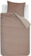 Beddinghouse warm dekbedovertrek - eenpersoons - 140 x 200 220 cm - roze
