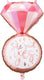 Party deco folieballon ring (41x72cm)