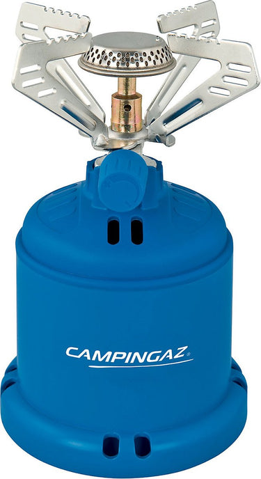 Campingaz 206 camping kooktoestel - camping gasbrander 1 pits - 1250 watt - blauw zilver