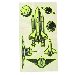 Load image into Gallery viewer, Creative craft group grafix glow in the dark tattoos
