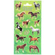 Totum stickervel paarden