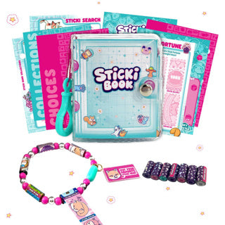 Load image into Gallery viewer, Sticki rolls stickerbook wave 1
