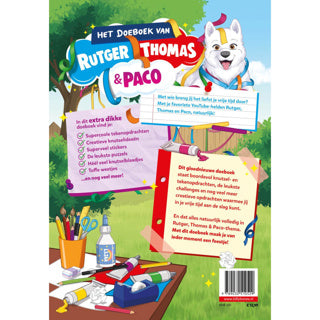 Boek doeboek rutger, thomas en paco