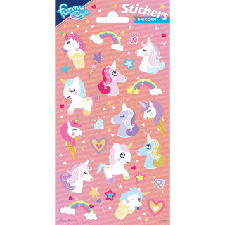 Totum unicorns stickers | 10 stuks