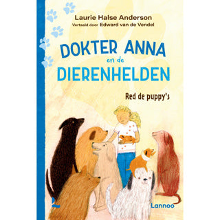 Boek dokter anna en de dierenhelden red de puppy's