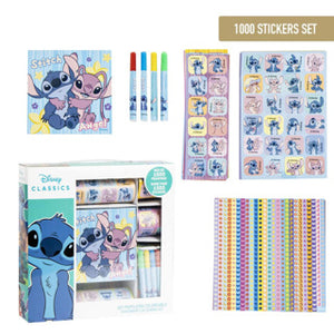 Stitch stickerset 1000-delig | 4 stuks