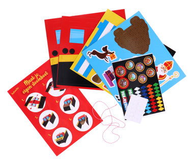 Load image into Gallery viewer, Sinterklaas Knutselset - Maak je eigen Stoomboot
