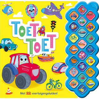 Rebo publishers geluidenboek toet-toet 22 geluiden